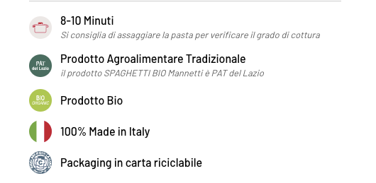 Spaghetti ad archetto BIO