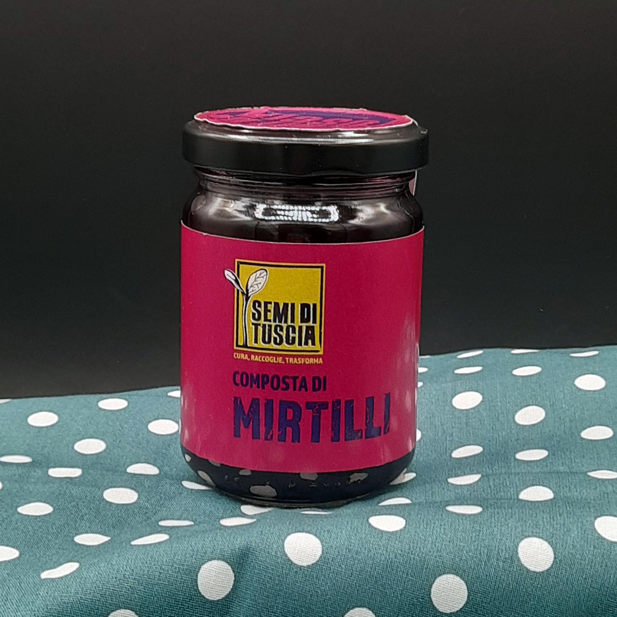 Composta di mirtilli