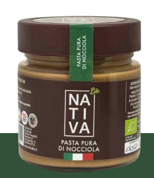 Crema spalmabile nocciola pura 100% BIO